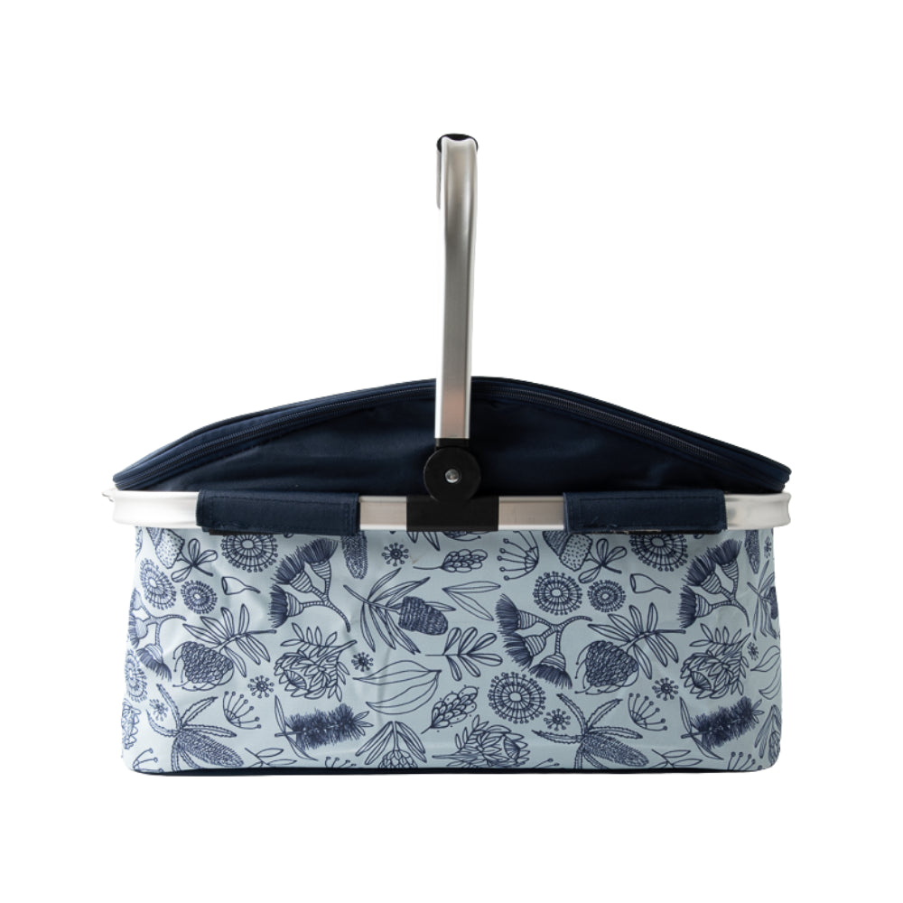 Indigo Series Picnic Basket - NATIVE SKETCH